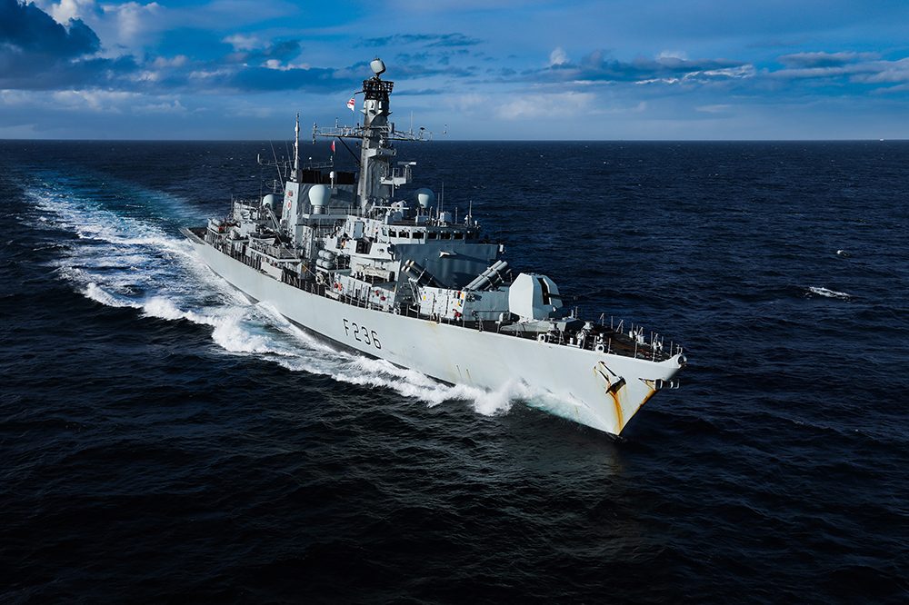 Joint Warrior 181 - HMS Montrose