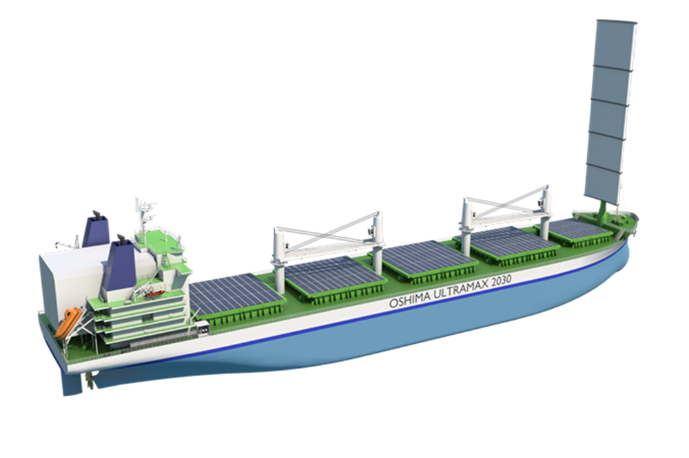 Wartsila DNV GL Oshima IMO 2030 bulk carrier design