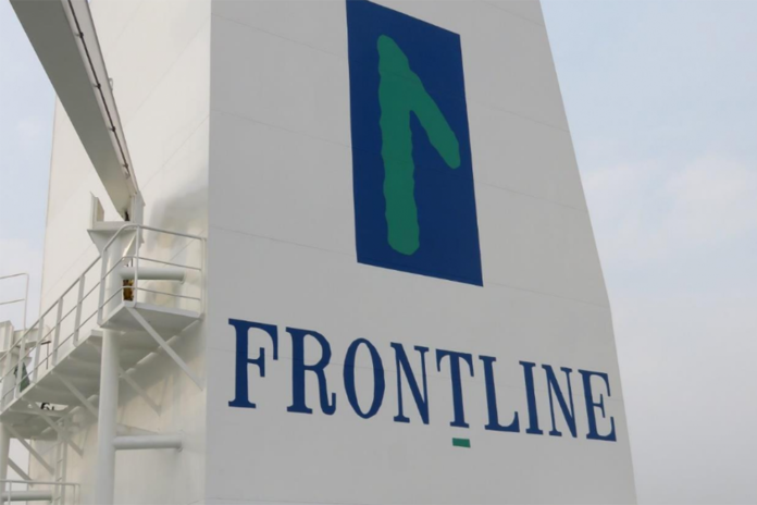 Frontline Schornstein Logo exhaust