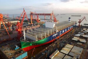 CSSC, China State Shipbuilding, Schiffbau, Werft, CMA CGM, Containerschiff