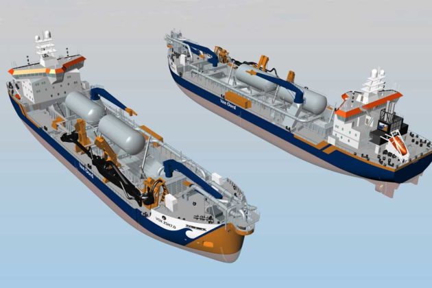 Zwei neue Hopperbagger von Van Oord erhalten LNG-Versorgungssysteme von Wärtsilä