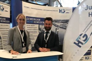 Stefanie Kolbaum und Frederik Treuel geben den Vorsitz der Jungen HTG ab