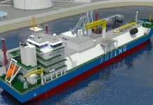 Das LNG-Bunkerschiff von FueLNG soll im zweiten Quartal 2020 in Betrieb gehen