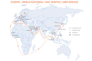 AAL Asien Europa Liniendienst 2020
