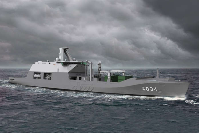 Damen CSS Combat Support Ship Den Helder