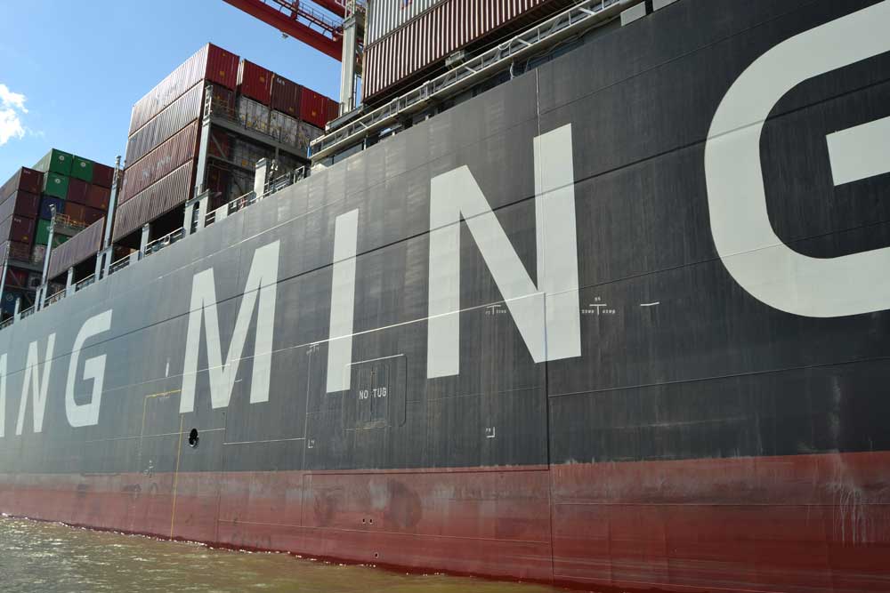 Yang Ming Wellness Containerschiff