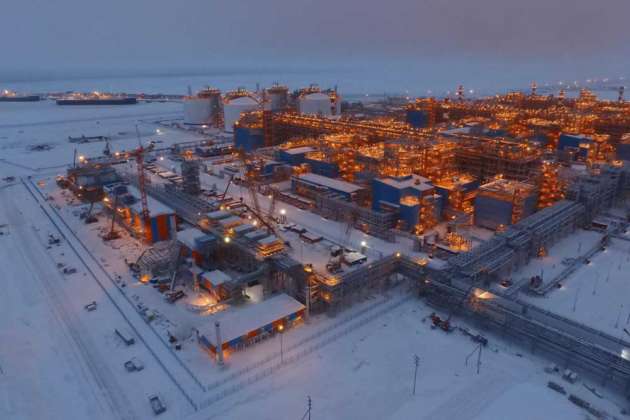 Russland Arktis Nordostpassage Novatek Yamal LNG2