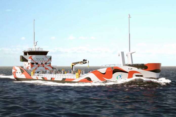 Asahi Tanker e5 Eletro-Bunkerschiff