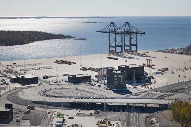 Stockholm-Norvik-Port-Mai-2020 Container Terminal