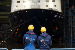 Spirit-of-Adventure-float-out-Meyer Werft-3