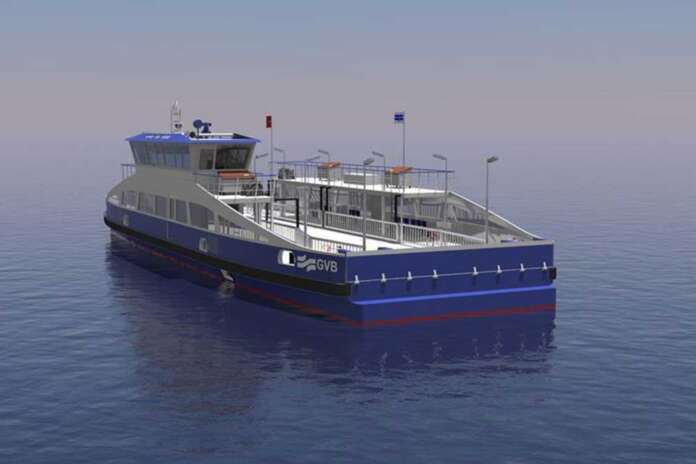 Ijveer GVB fully electric ferry