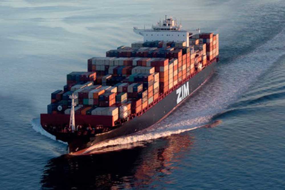 ZIM Containerschiff