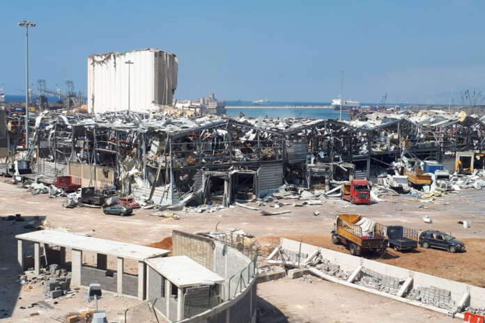 Beirut, Explosion