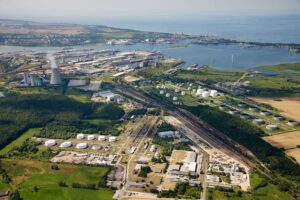 Hafen Rostock, Öllager, Euroports, Total, 50Hertz