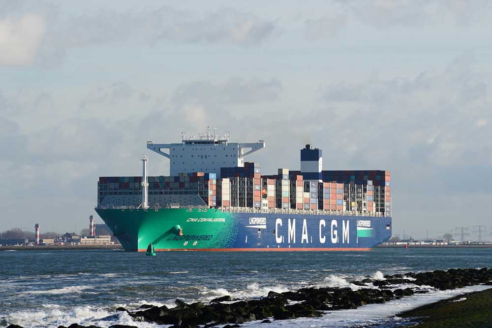 CMA CGM, Suez, Biomethan
