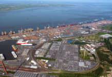 Bremerhaven, Umschlag, 2020, Container