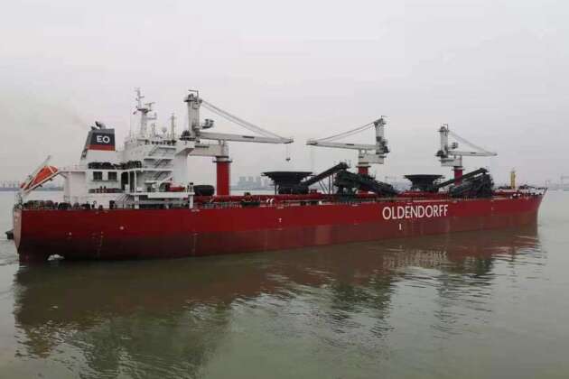 Albert Oldendorff Leaving Chengxi SY after conversion 10 Feb 21 3