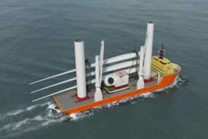Huisman offshore wind feeder vessel w730