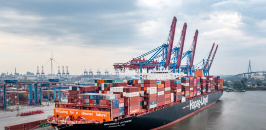 LNG, Hamburg, »Brussels Express«, Hapag-Lloyd)