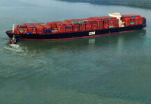 ZIM Containerschiff