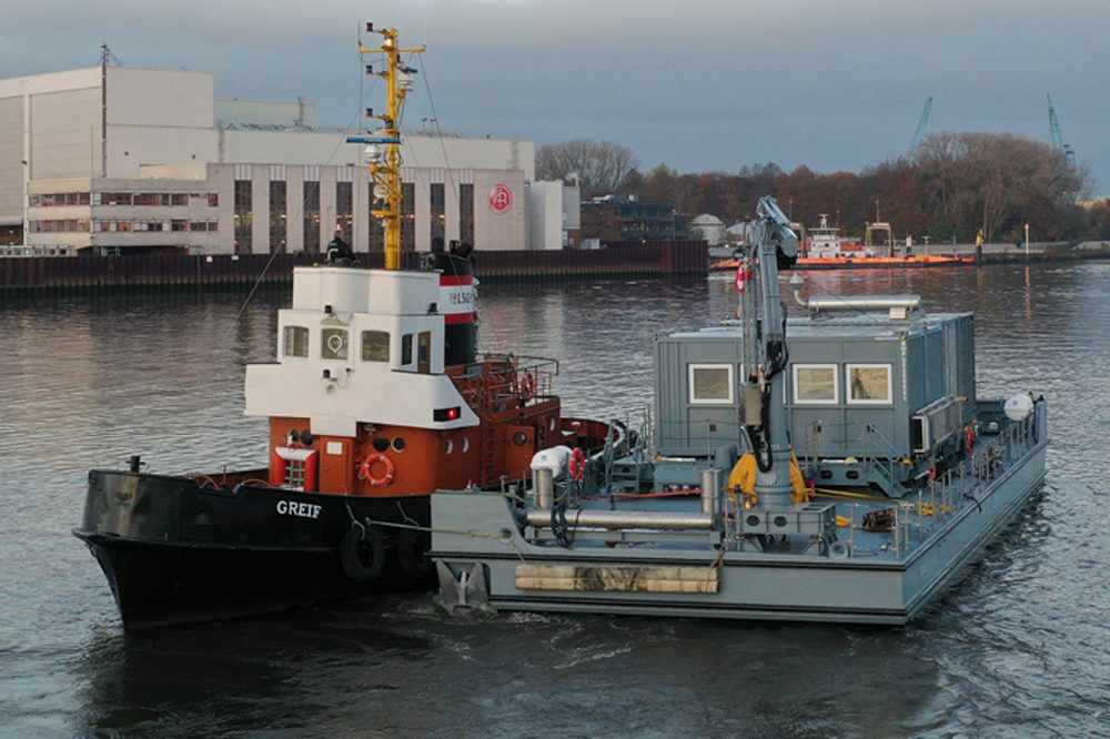 Messponton, Marine, Abeking