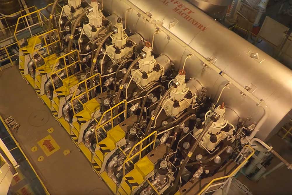 NYK-Frontier-Sky-main-engine