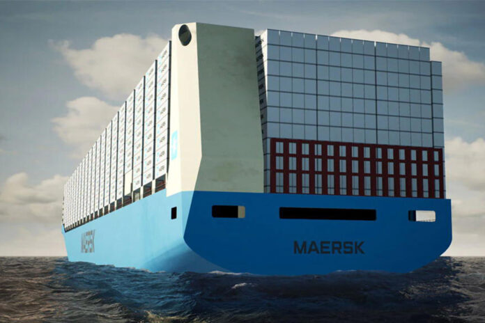 Maersk-neue-16000-TEU-Klasse-Heck