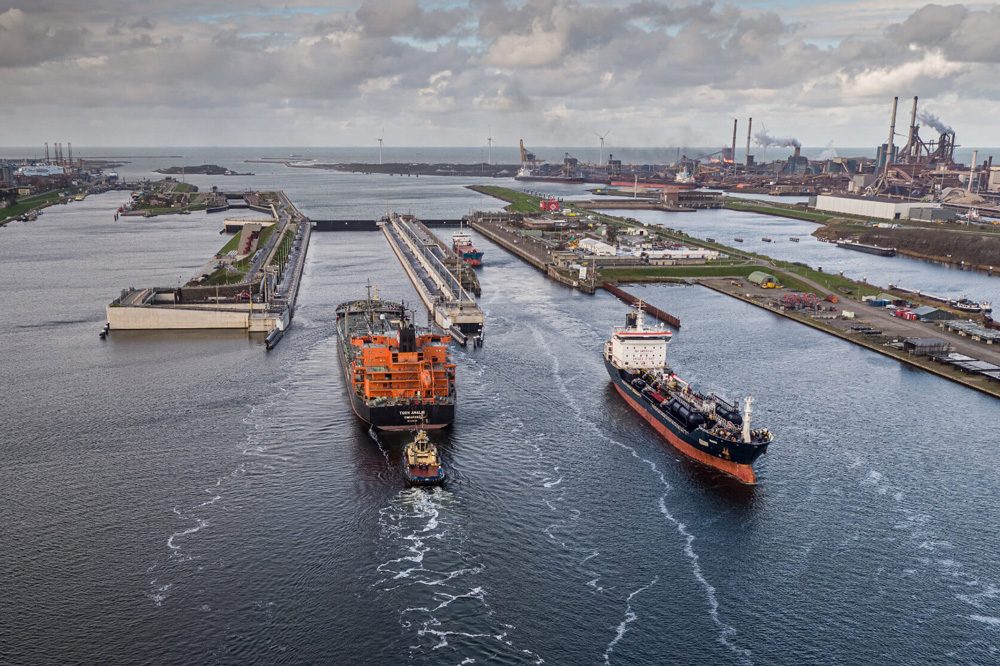 IJmuiden, Schleuse