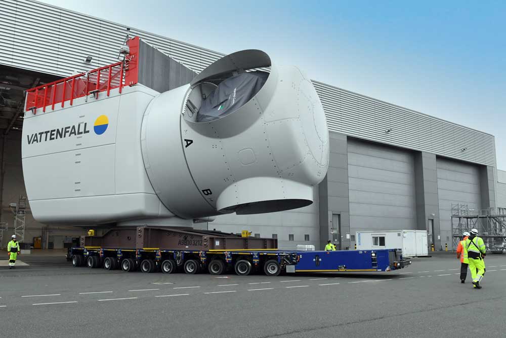 Siemens Gamesa, Serrienproduktion, Cuxhaven