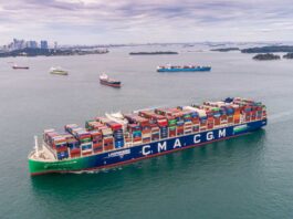 CMA CGM Jacque Saade Containerschiff LNG