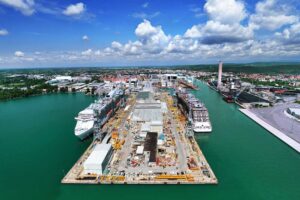 Fincantieri-Werft in Monfalcone
