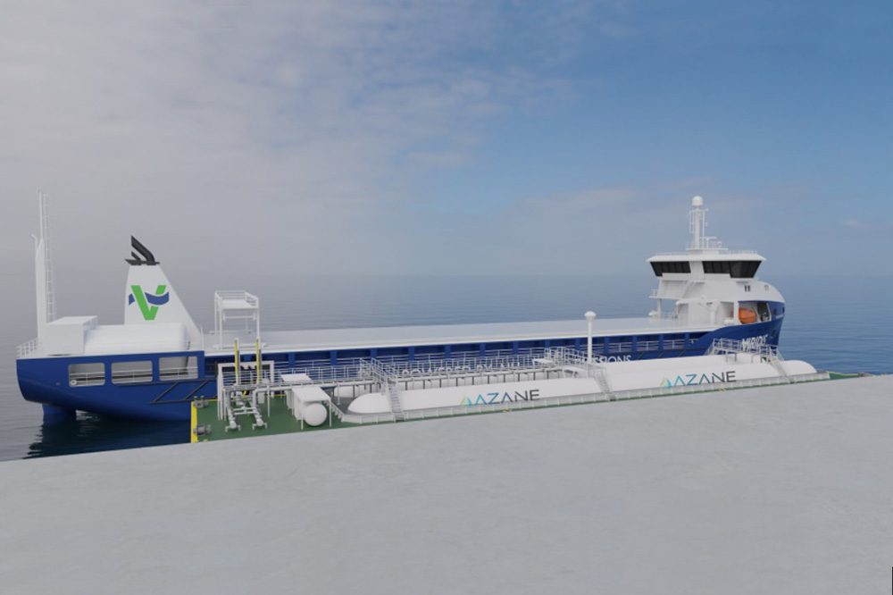 Yara-Ammoniak-Bunkerung-Azane Fuel Solutions