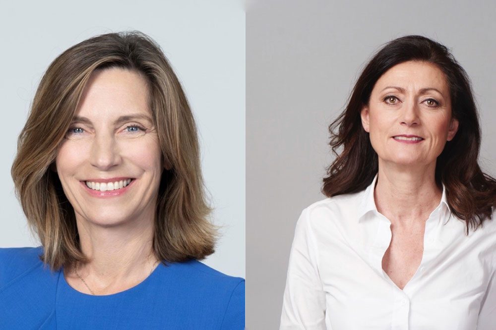 Celeste Tomasson (li.) und Pascale Dubois © Geodis