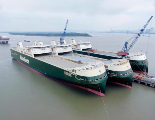 Mit den »Finneco«-Schiffen will die zur Grimaldi-Gruppe gehörende Reederei Finnlines neue Maßstäbe setzen © Finnlines