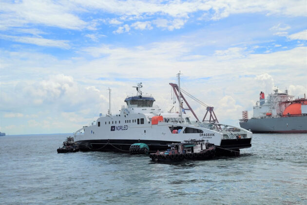 norled Dragsvik 2nd Ropax ferry designed built by Sembcorp Marine