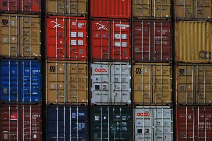 Container, Seefracht, tchibo