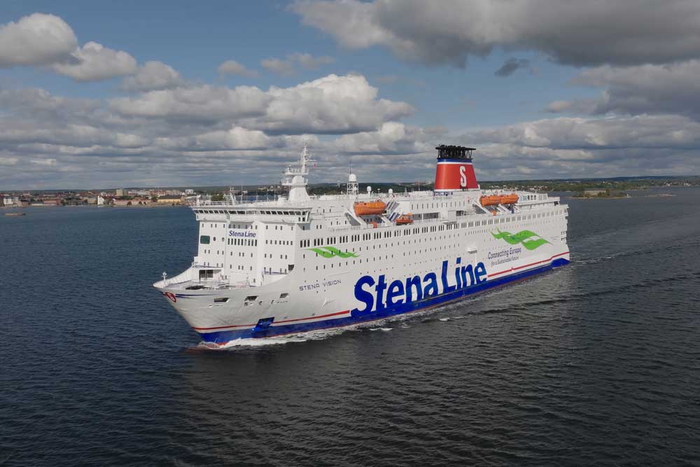 Ein Schiff, dass Stena Vision heißt