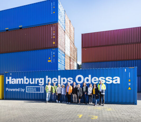 Container "Hamburg helps Odessa"