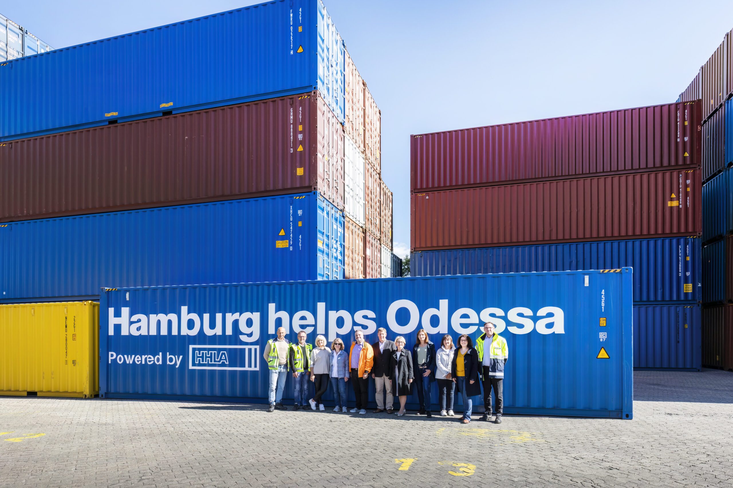 Container "Hamburg helps Odessa"