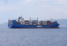 Arkas-Containerschiff-Feeder-Mittelmeer