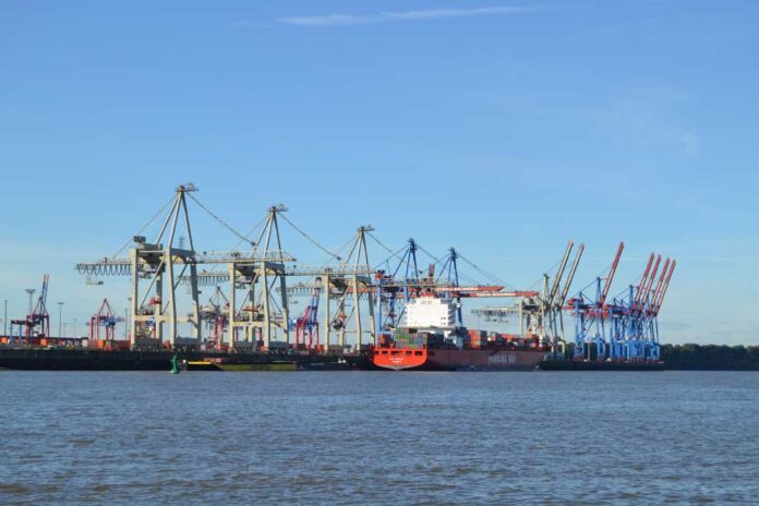 Hafen Hamburg Containerterminal Burchardkai