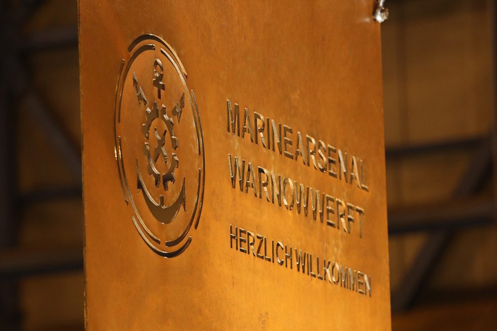 Einweihung Warnowwerft Marinearsenal Rostock-Warnemünde