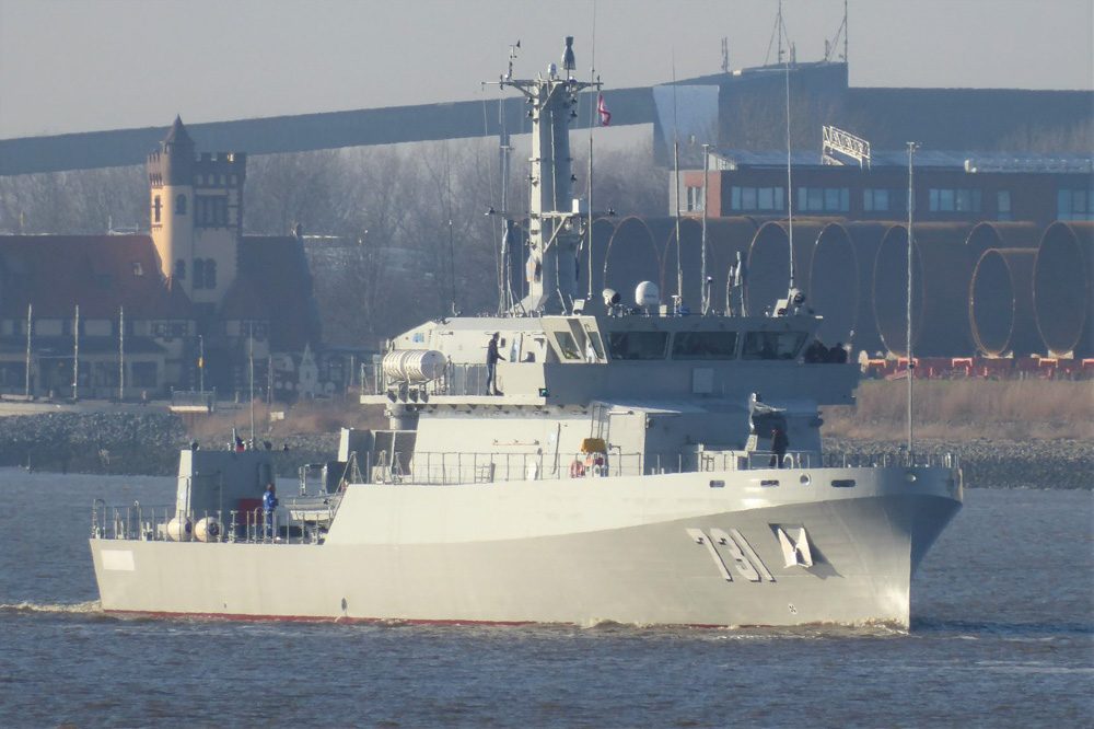 Minensuchboot Indonesien