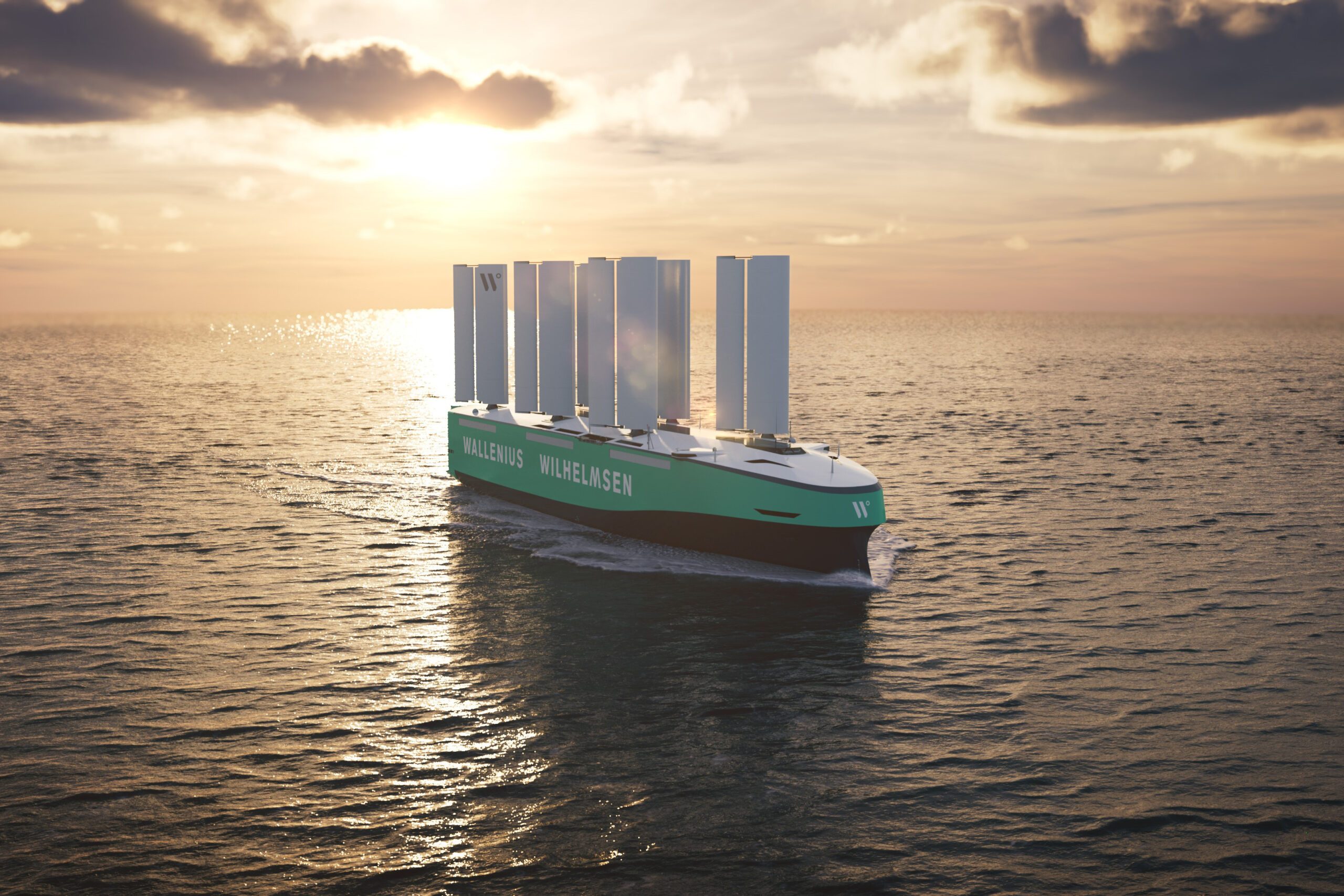 Autotransporter »Orcelle Wind« © Wallenius
