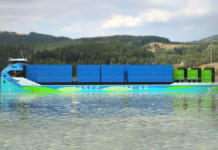 China Electric Ship Innovation Alliance-elektrisches-Containerschiff