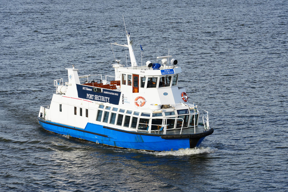 Das Inspektionsschiff »Hamnen« darf mit einem Elektroantrieb weitere Jahre im Dienst bleiben