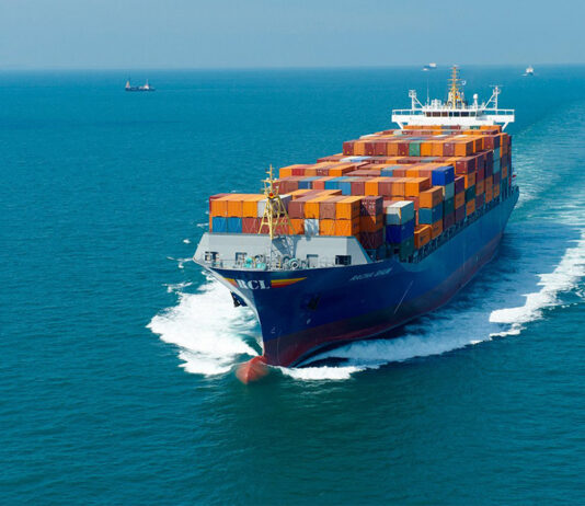 RCL-Regional Container Lines-Containerschiff in Intra-Asien-Verkehr