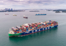 CMA CGM Containerschiff
