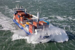 Samskip Containerschiff, Shortsea Dienst