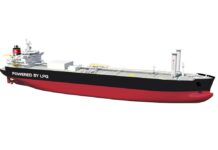 IINO Lines VLGC mit Norsepower Rotorsegel